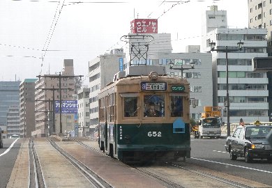 広島電鉄　６５２　被爆電車